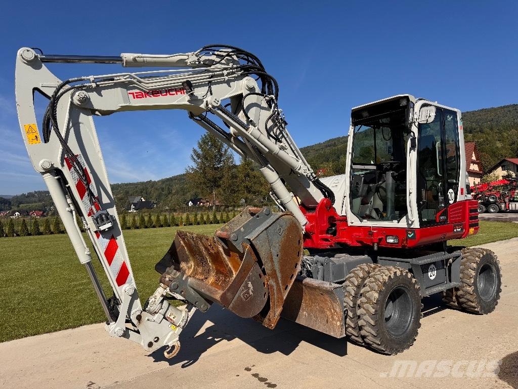Takeuchi TB 295 W Gumikerekes kotrók