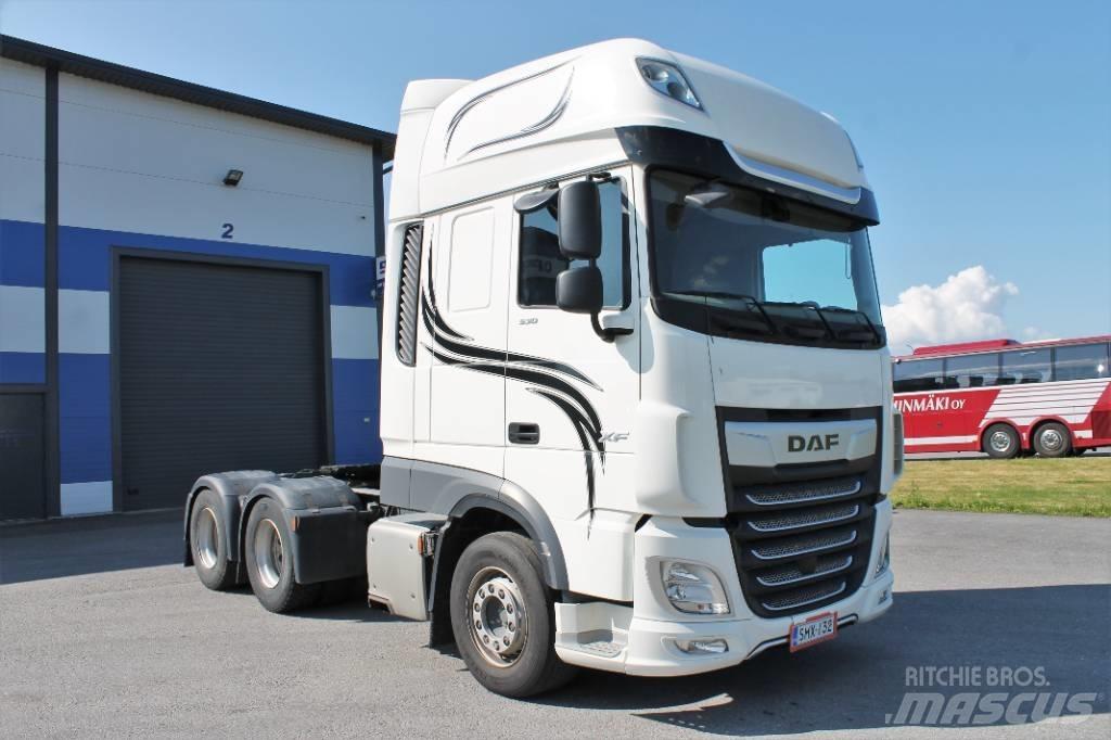 DAF XF530 6X4 FTT Nyergesvontatók