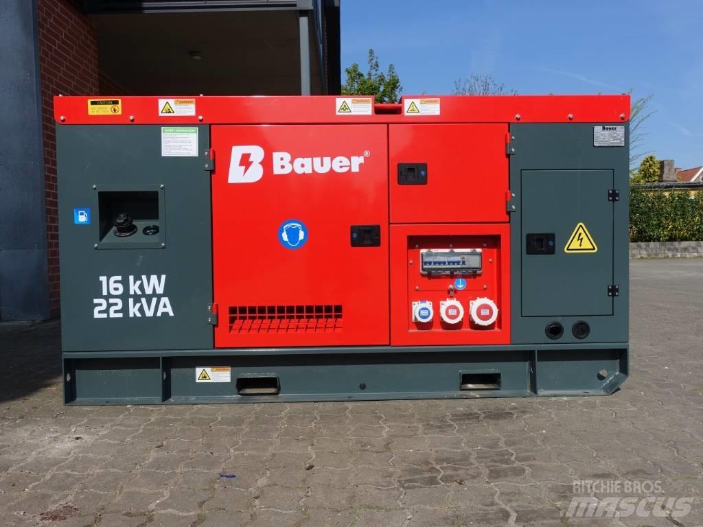 Bauer GFS-16 Dízel áramfejlesztők