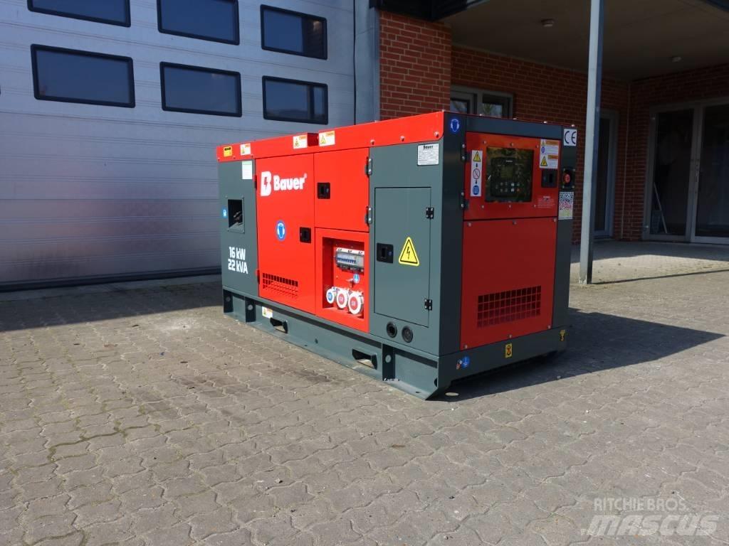 Bauer GFS-16 Dízel áramfejlesztők
