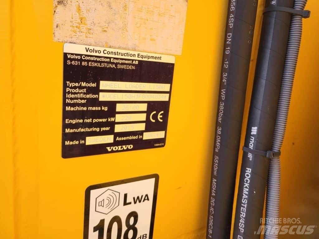 Volvo L150H Gumikerekes homlokrakodók