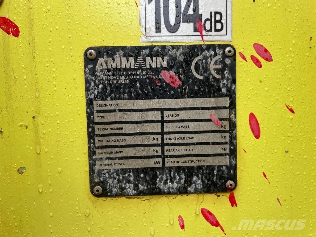 Ammann ARX 26 Ikerdobos hengerek