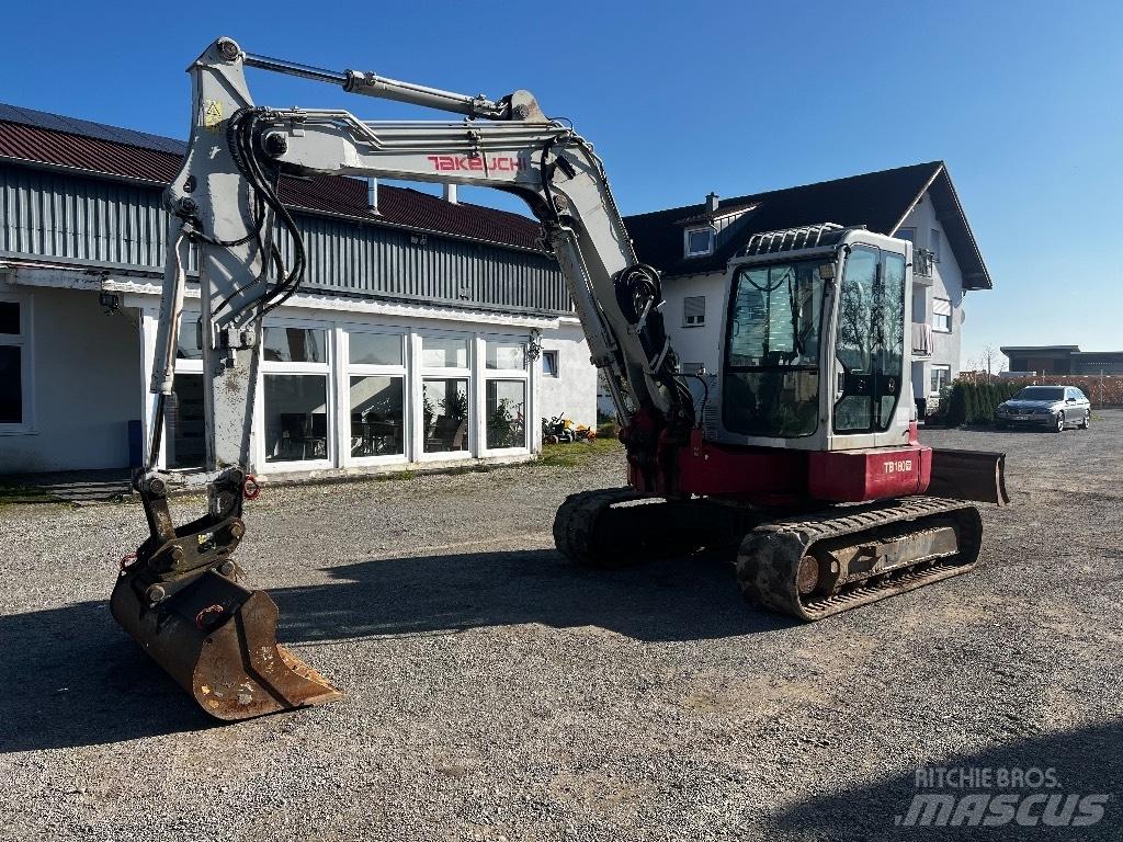 Takeuchi TB 180 FR Közepes (midi) kotrók 7 t - 12 t