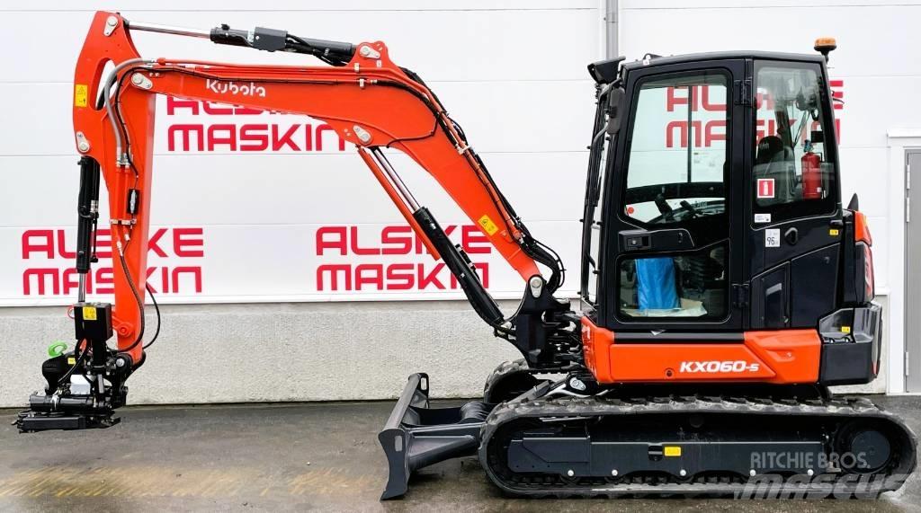 Kubota KX 060-5 Mini kotrók < 7t