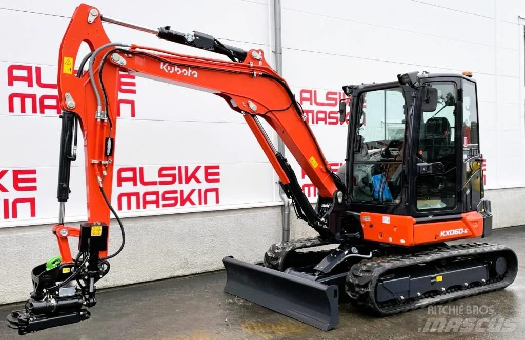 Kubota KX 060-5 Mini kotrók < 7t