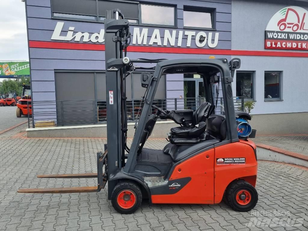 Linde H18T-01 Gázüzemű targoncák