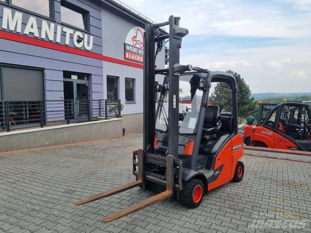 Linde H18T-01 Gázüzemű targoncák