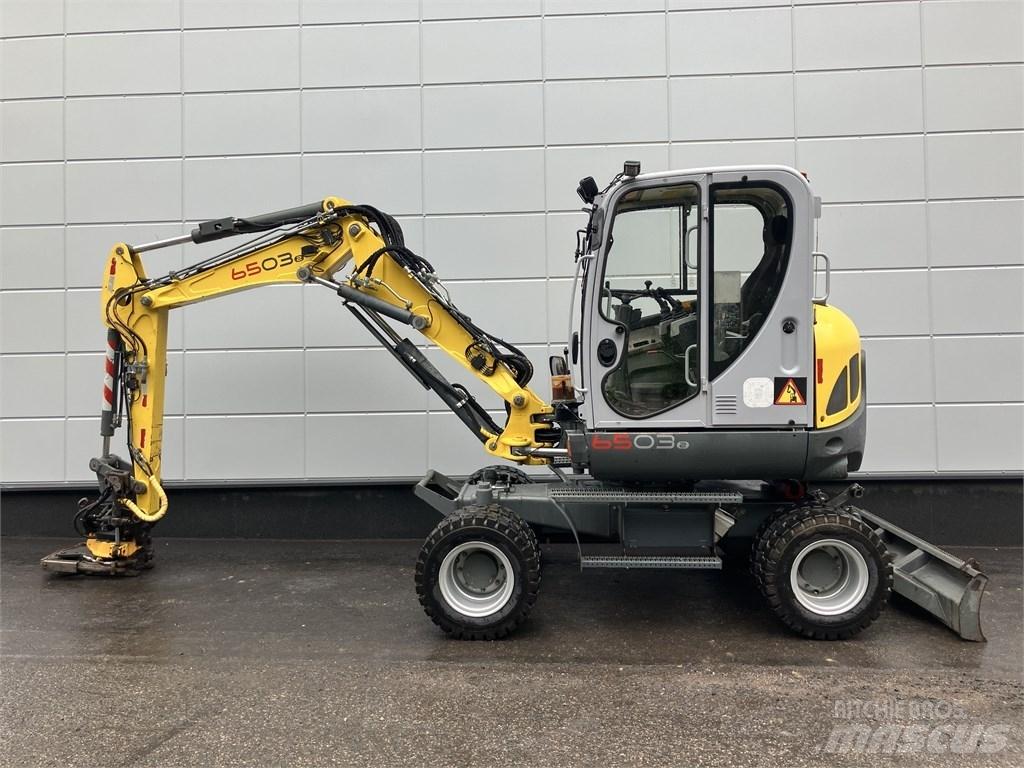 Wacker Neuson 6503-2 Gumikerekes kotrók