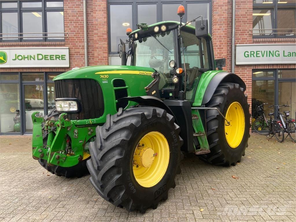 John Deere 7430 Traktorok