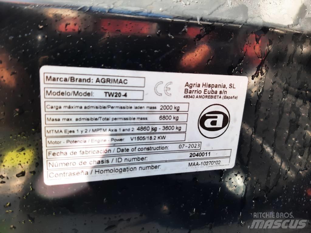 Agrimac TW20-4KL Tereptargonca