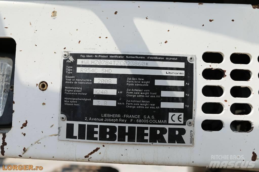 Liebherr R954 C SHD Lánctalpas kotrók