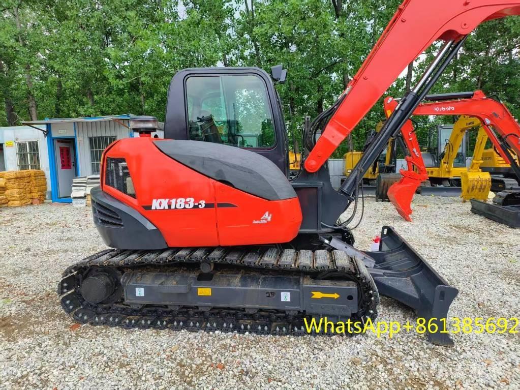 Kubota KX 183 Mini kotrók < 7t
