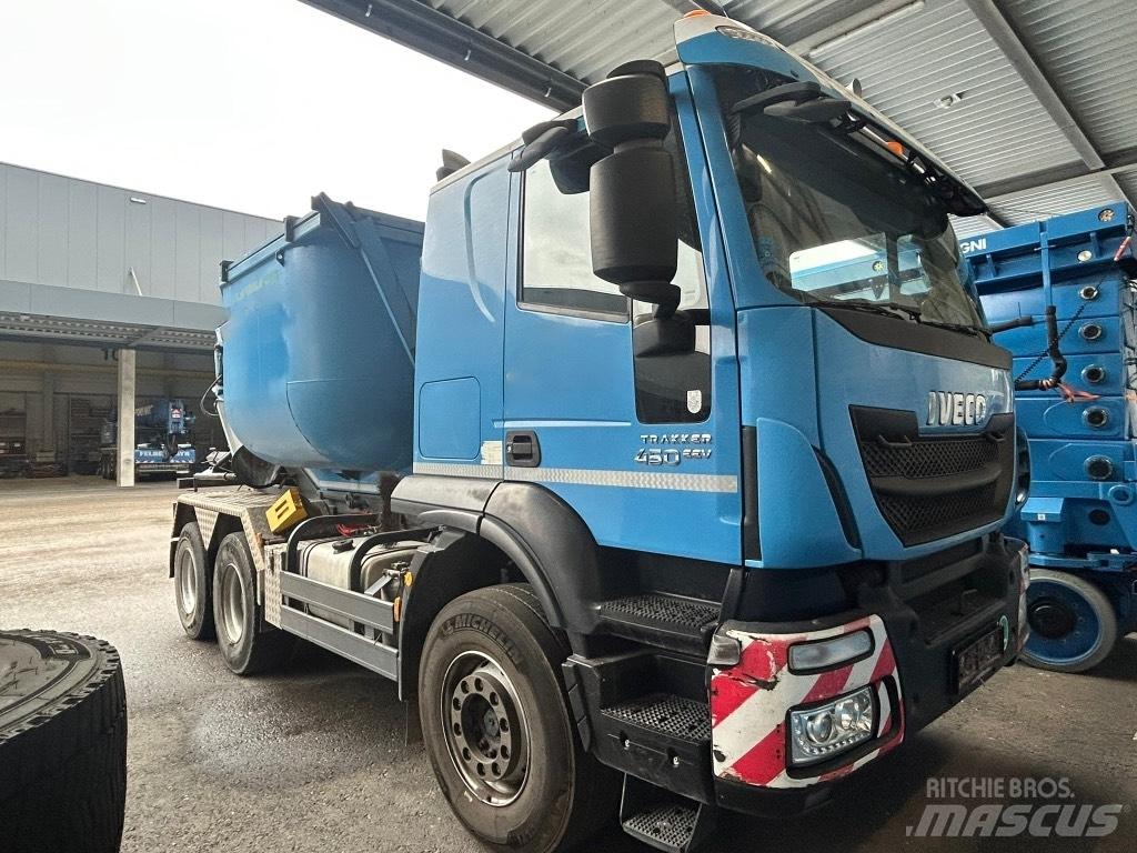 Iveco Trakker 450 Hidraulikus konténerszállító