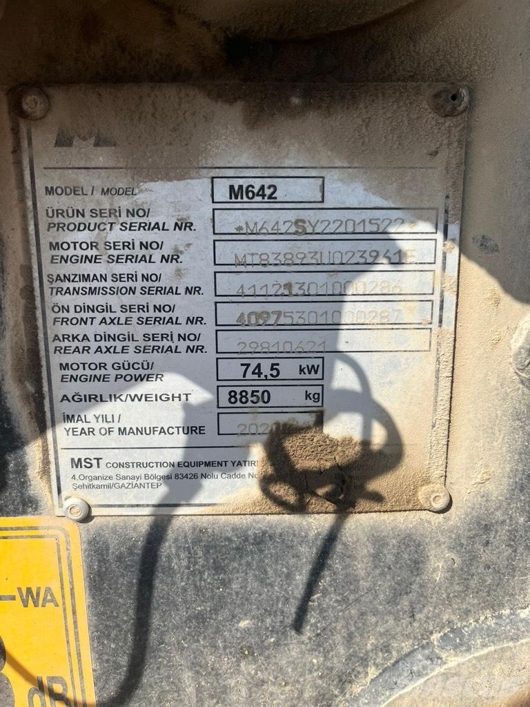 MST 642 Kotrórakodók