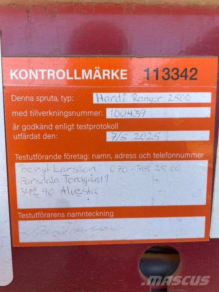 Hardi Ranger 2500 Vontatott trágyaszórók