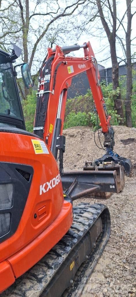 Kubota KX 060-5 Mini kotrók < 7t