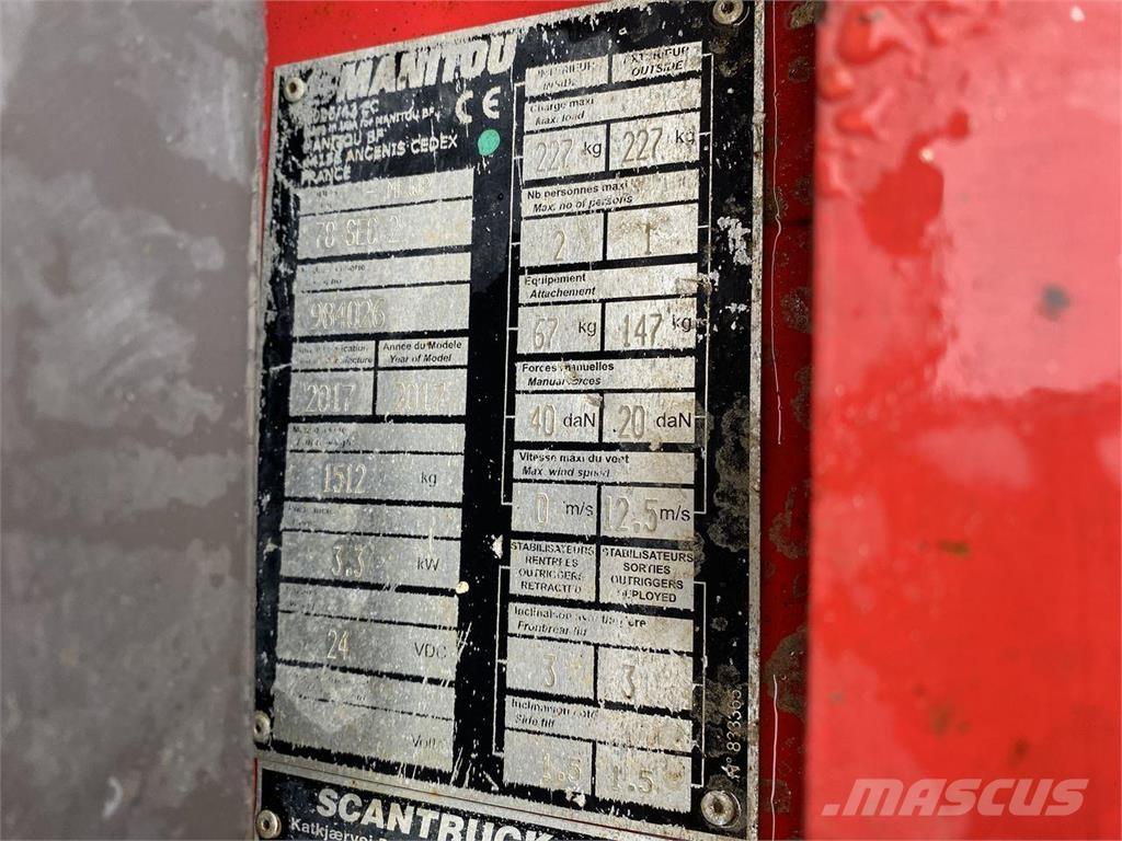 Manitou 78SEC Ollós emelők