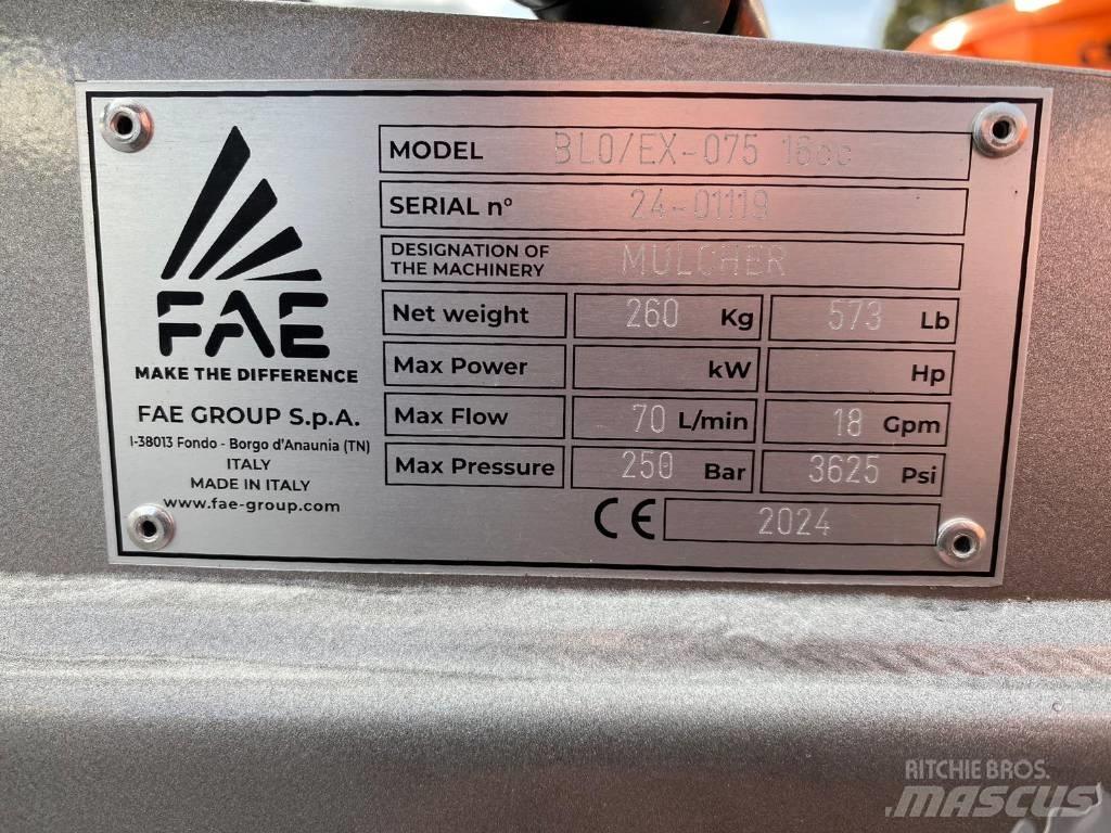 FAE BLO/EX-075 Gallyazógépek