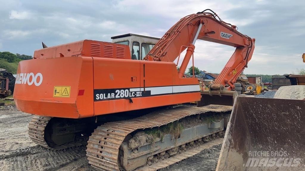 Daewoo Solar 280 III Lánctalpas kotrók