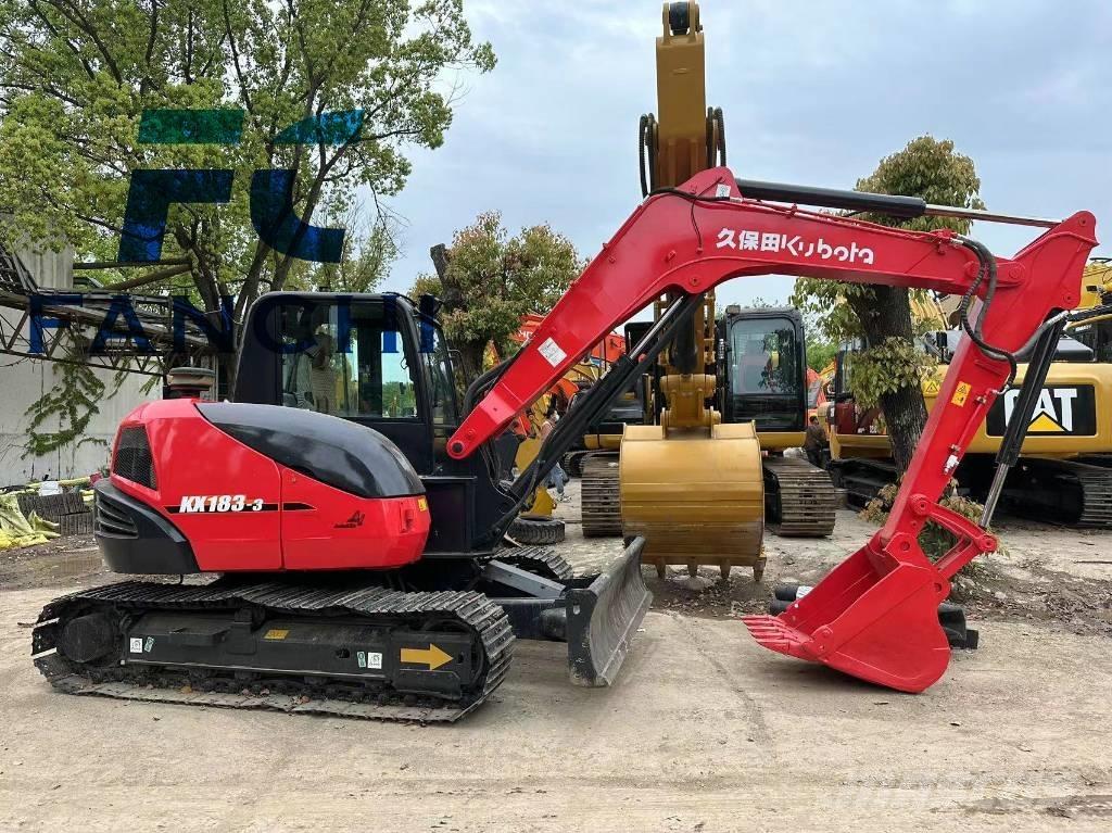 Kubota kx183 Lánctalpas kotrók