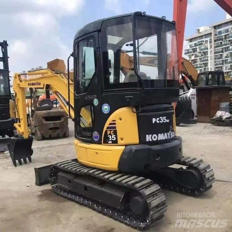 Komatsu PC 35 Mini kotrók < 7t