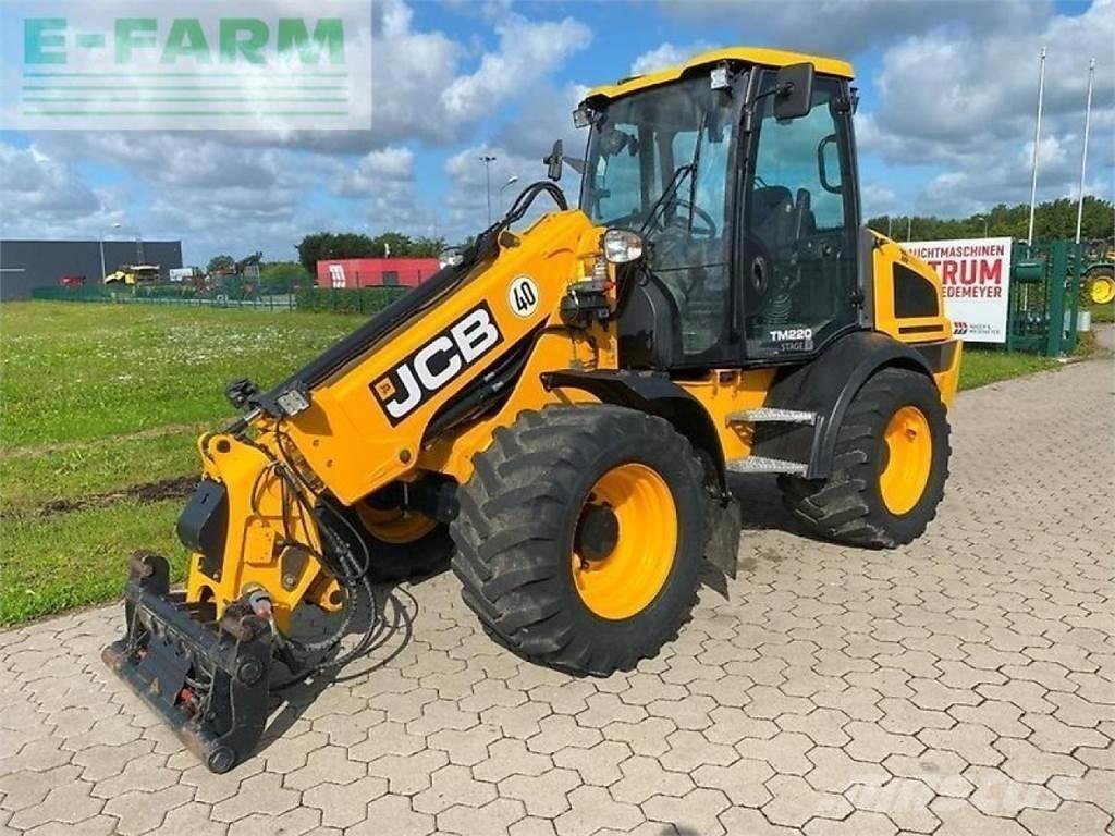 JCB tm 220 - 40 km/h Teleszkópos mezőgazdasági rakodók