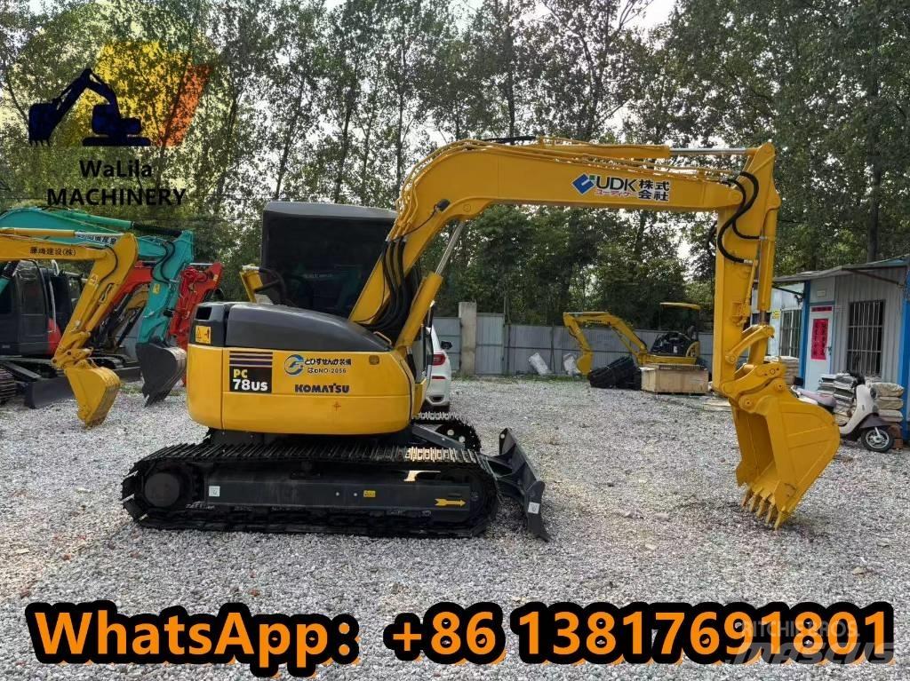 Komatsu PC 78 US Mini kotrók < 7t