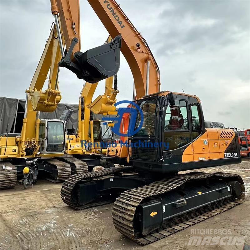 Hyundai R220LC-9S Lánctalpas kotrók