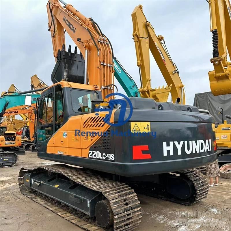 Hyundai R220LC-9S Lánctalpas kotrók