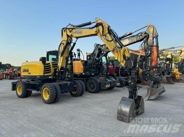 Yanmar B 110 W Gumikerekes kotrók