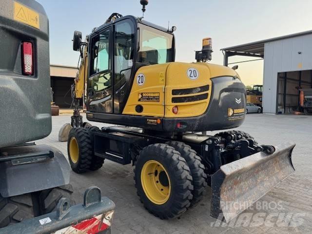 Yanmar B 110 W Gumikerekes kotrók