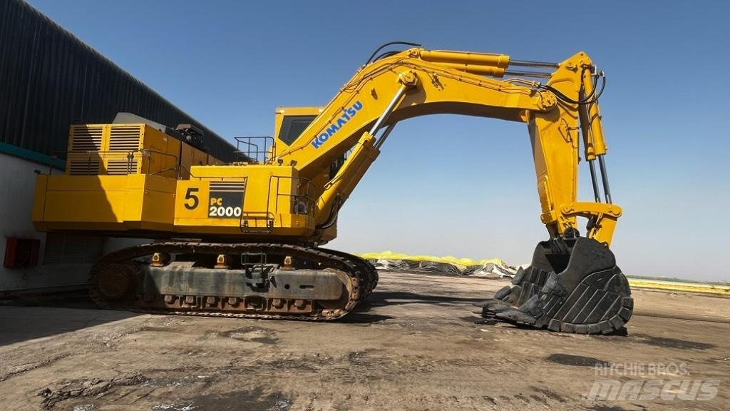 Komatsu PC 2000-8 Lánctalpas kotrók