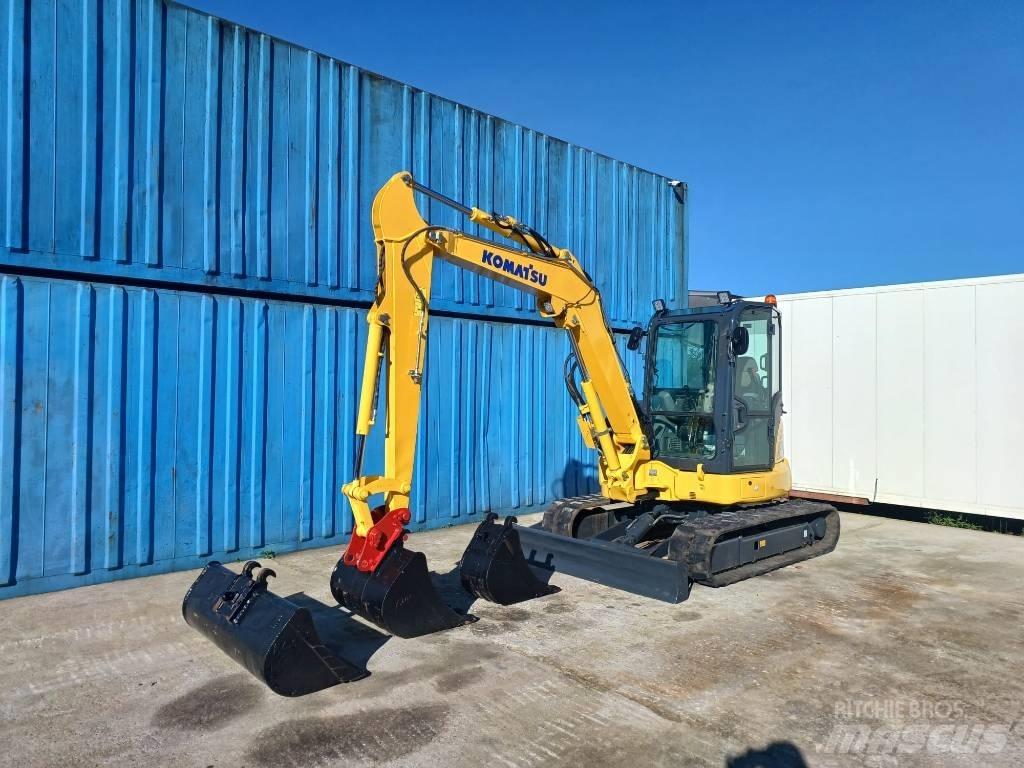 Komatsu PC 55 MR-5 Mini kotrók < 7t