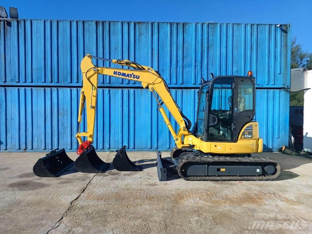 Komatsu PC 55 MR-5 Mini kotrók < 7t