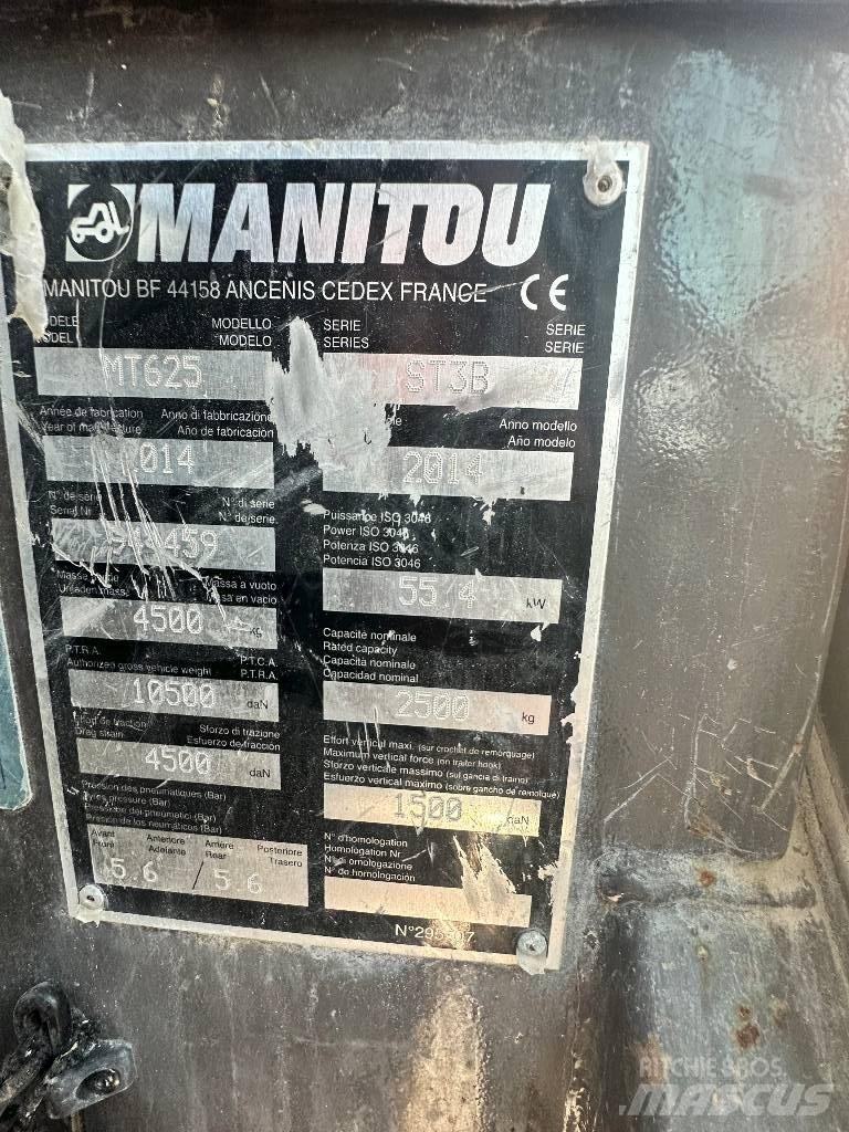 Manitou MT 625 Teleszkópos rakodók