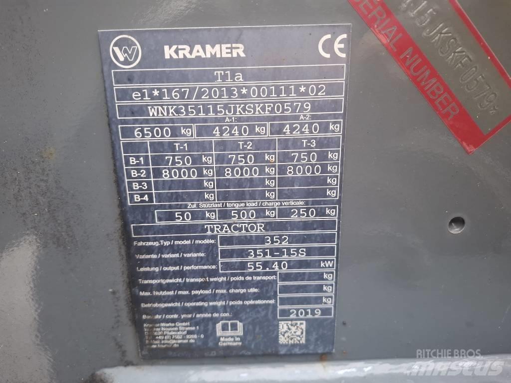 Kramer 8085 Gumikerekes homlokrakodók
