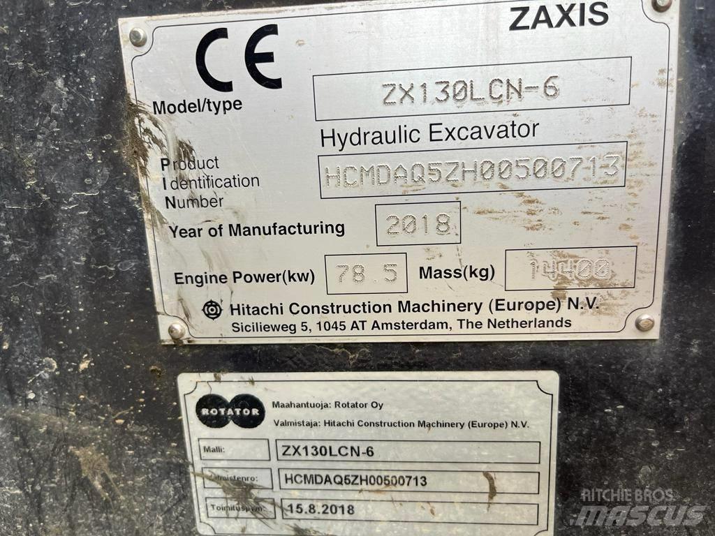 Hitachi ZX130LCN-6 Lánctalpas kotrók