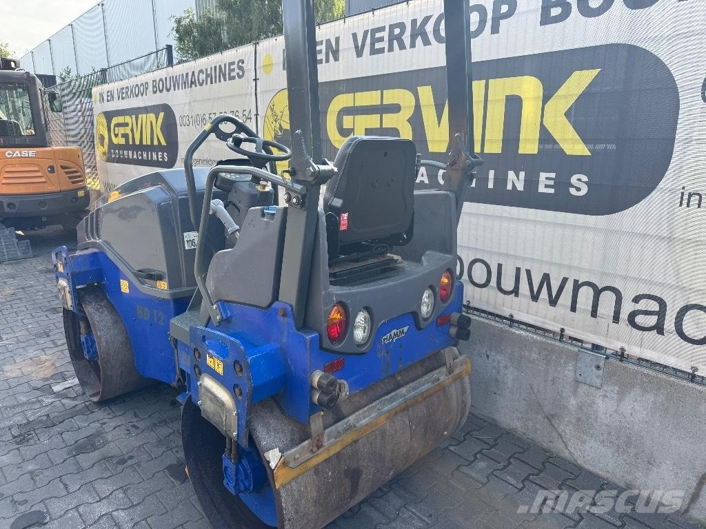 Hamm HD 12 VV Ikerdobos hengerek