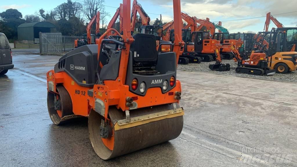 Hamm HD 12 VV Ikerdobos hengerek