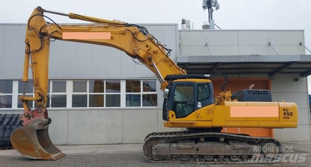 Komatsu PC450HRD-7E0 Bontásra használt kotrók