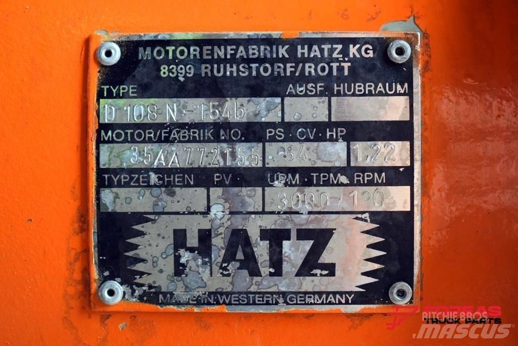 Hatz D 108 N - 154b Benzin Áramfejlesztők