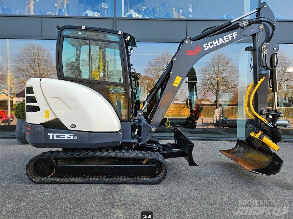 Terex tc35-2 Mini kotrók < 7t