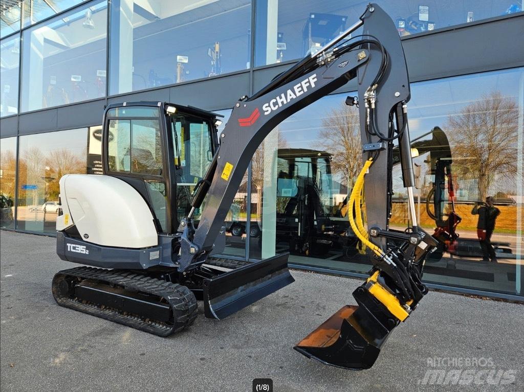 Terex tc35-2 Mini kotrók < 7t