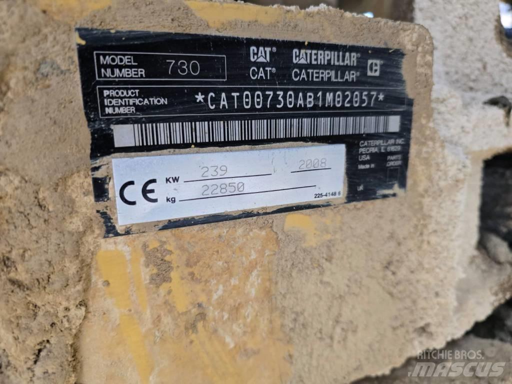 CAT 730 Csuklósdömperek