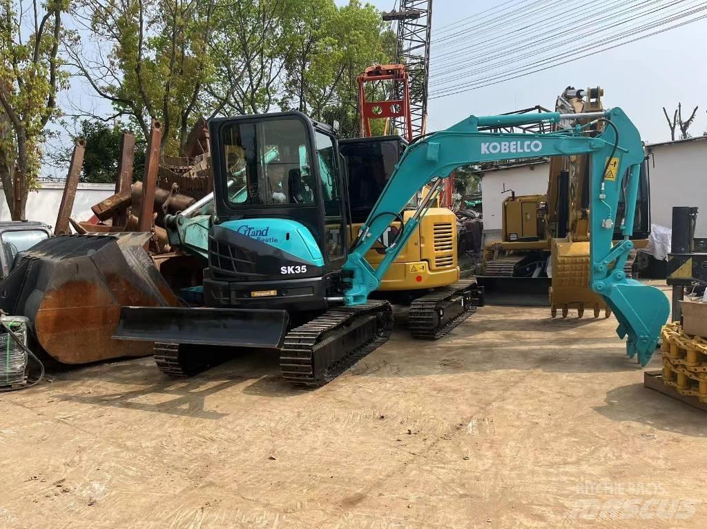 Kobelco SK 35 Mini kotrók < 7t