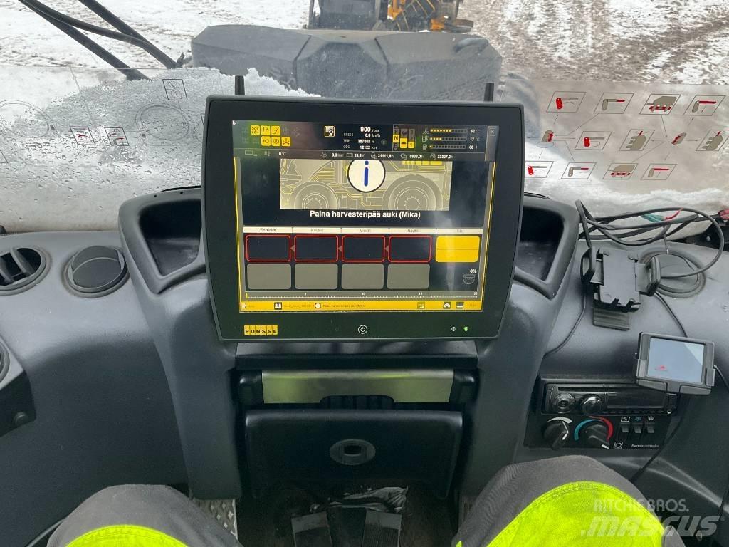 Ponsse ERGO 8W Betakarítók