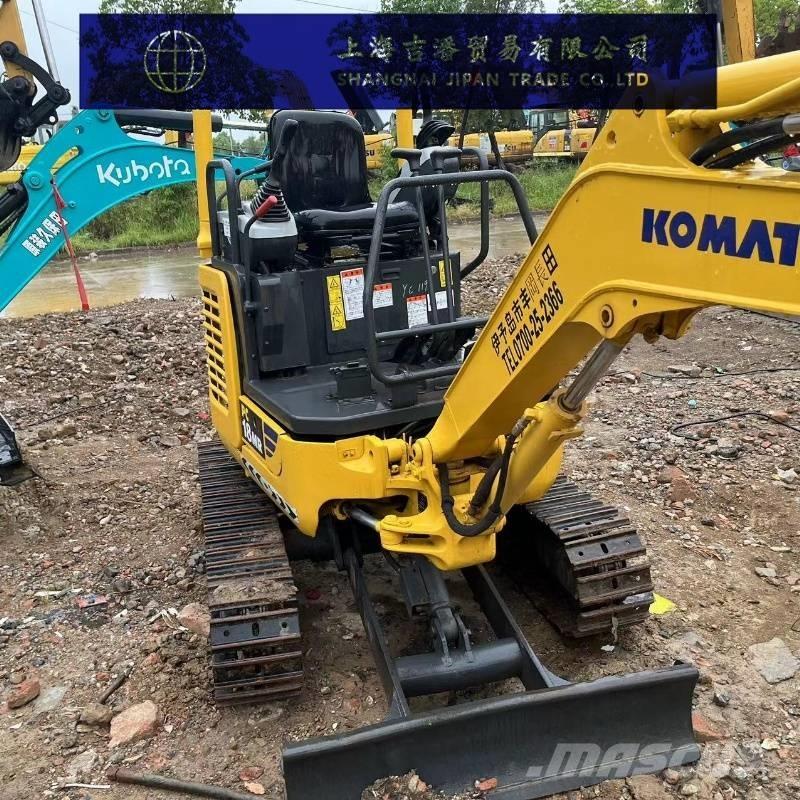 Komatsu PC 18 Mini kotrók < 7t