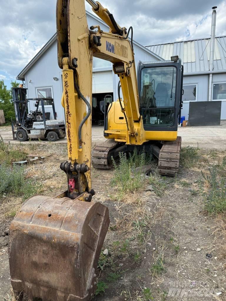 Komatsu PC 56-7 Mini kotrók < 7t