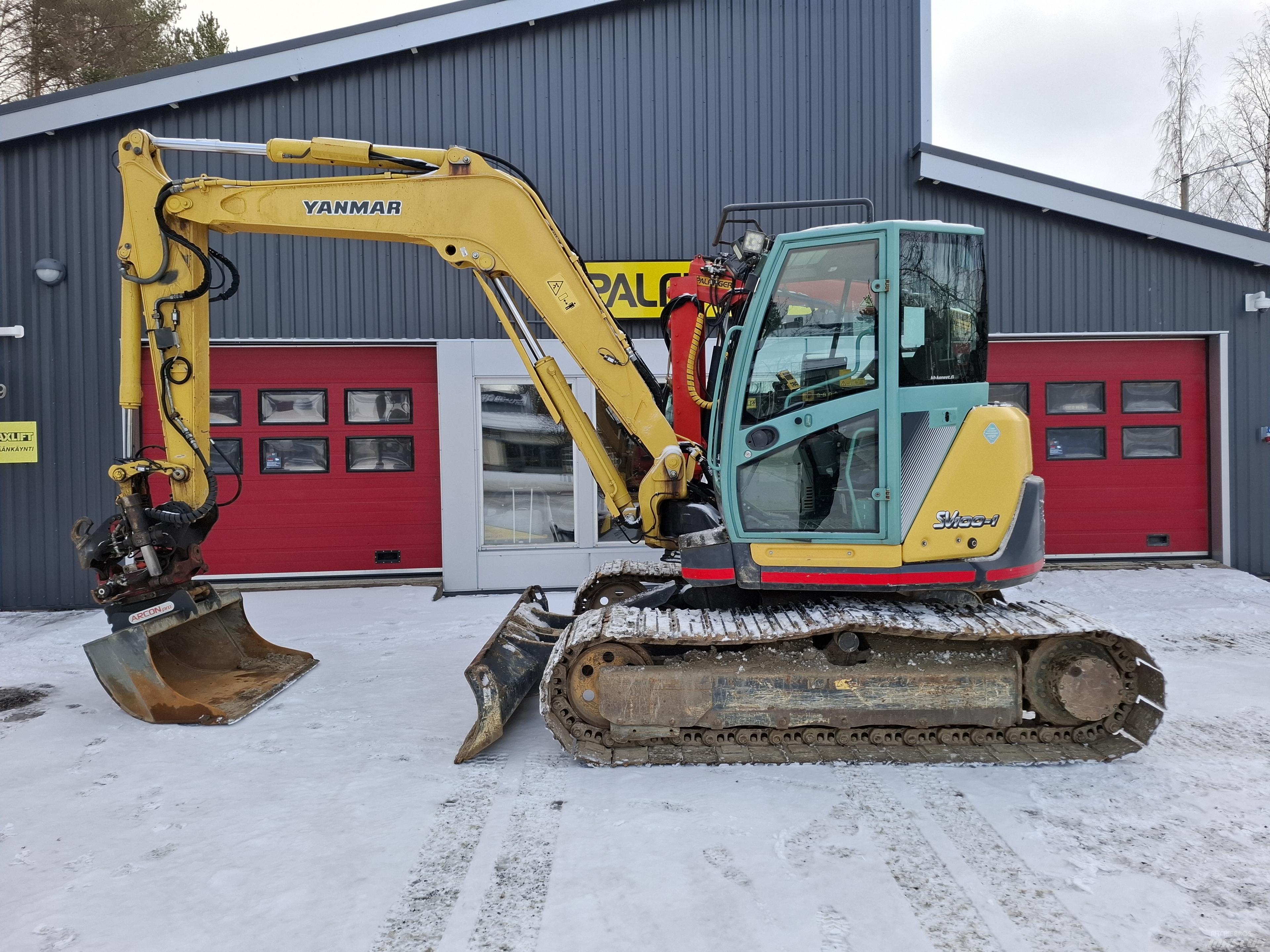 Yanmar SV100-1A Közepes (midi) kotrók 7 t - 12 t
