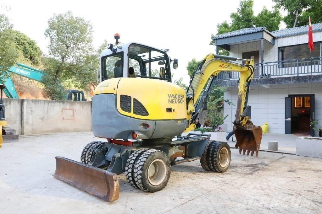 Wacker Neuson 6503 Gumikerekes kotrók